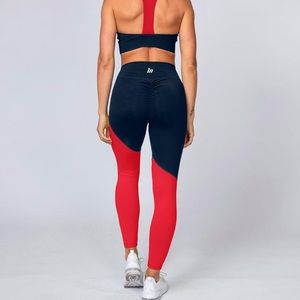 MuscleNation Diagonalcut highwaist scrunch legging
